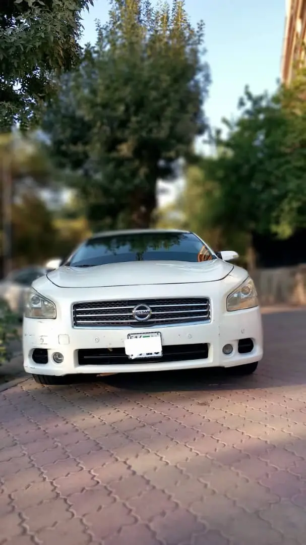 نيسان ماكسيما 2015 سيدان، بحالة ممتازة وشكل رياضي ومدفع الرفاهية ولوحات سورية جديدة  - صورة 1
