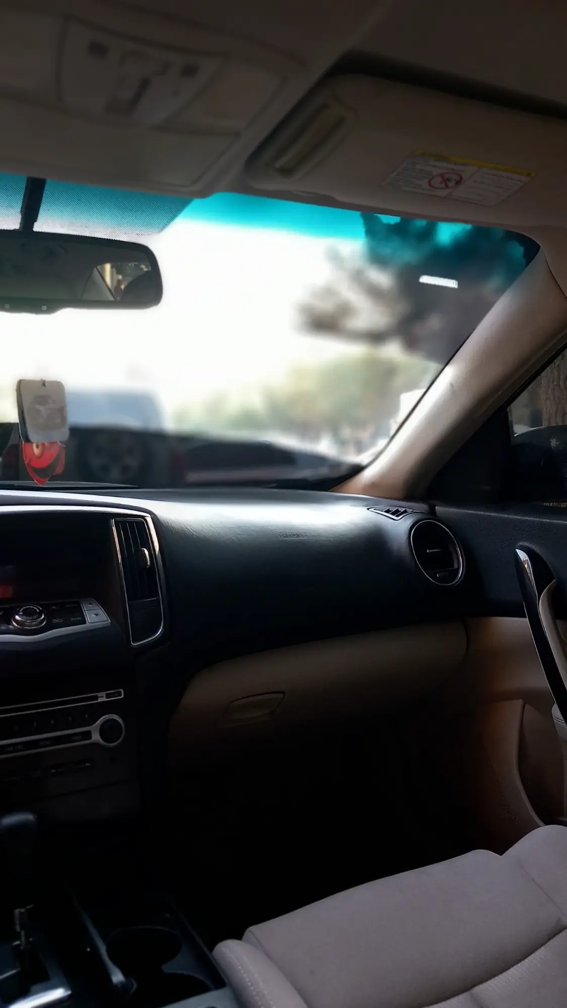 نيسان ماكسيما 2015 سيدان، بحالة ممتازة وشكل رياضي ومدفع الرفاهية ولوحات سورية جديدة  - صورة 2