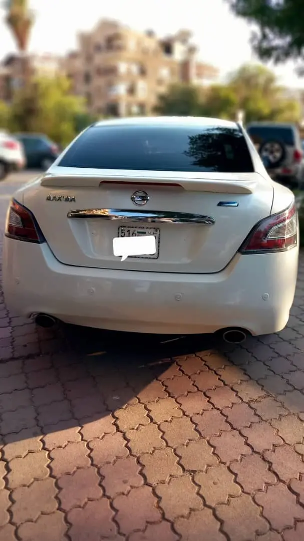 نيسان ماكسيما 2015 سيدان، بحالة ممتازة وشكل رياضي ومدفع الرفاهية ولوحات سورية جديدة  - صورة 5