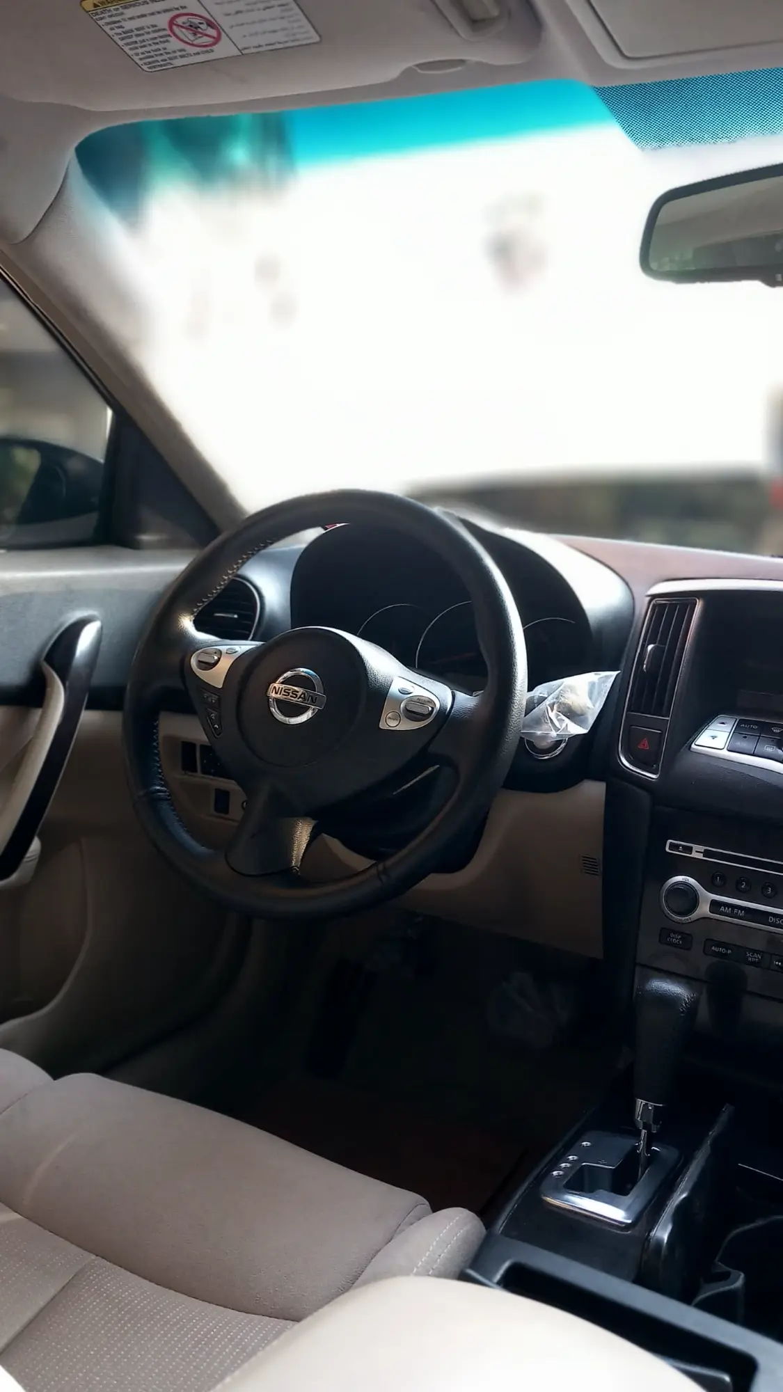نيسان ماكسيما 2015 سيدان، بحالة ممتازة وشكل رياضي ومدفع الرفاهية ولوحات سورية جديدة  - صورة 8