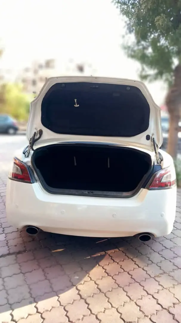 نيسان ماكسيما 2015 سيدان، بحالة ممتازة وشكل رياضي ومدفع الرفاهية ولوحات سورية جديدة  - صورة 10