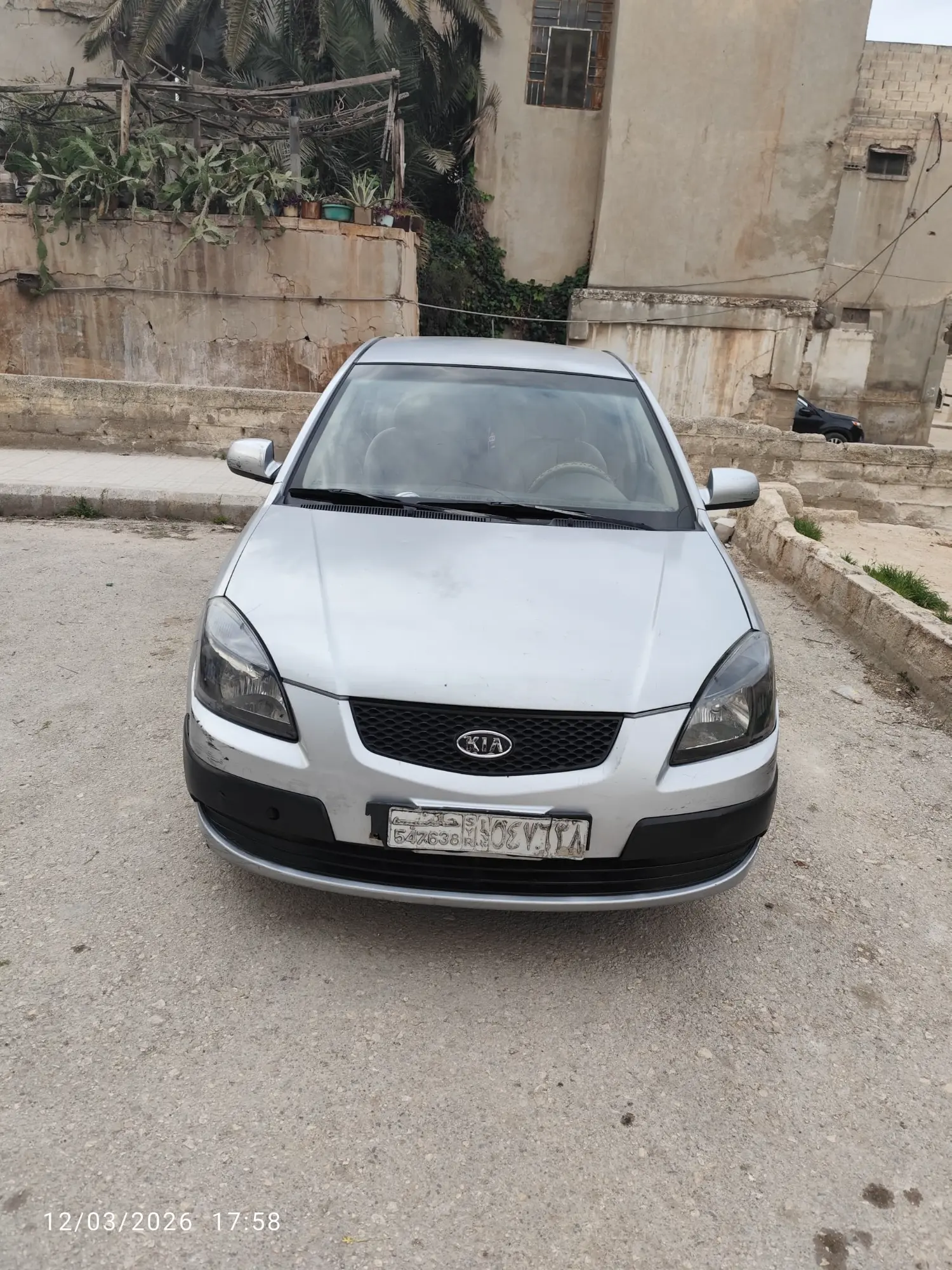 كيا ريو 2008 أوتوماتيك بحالة ممتازة للبيع