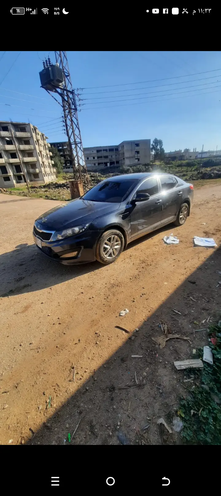 كيا اوبتيما 2014 سيدان أوتوماتيك بحالة ممتازة - صورة 3