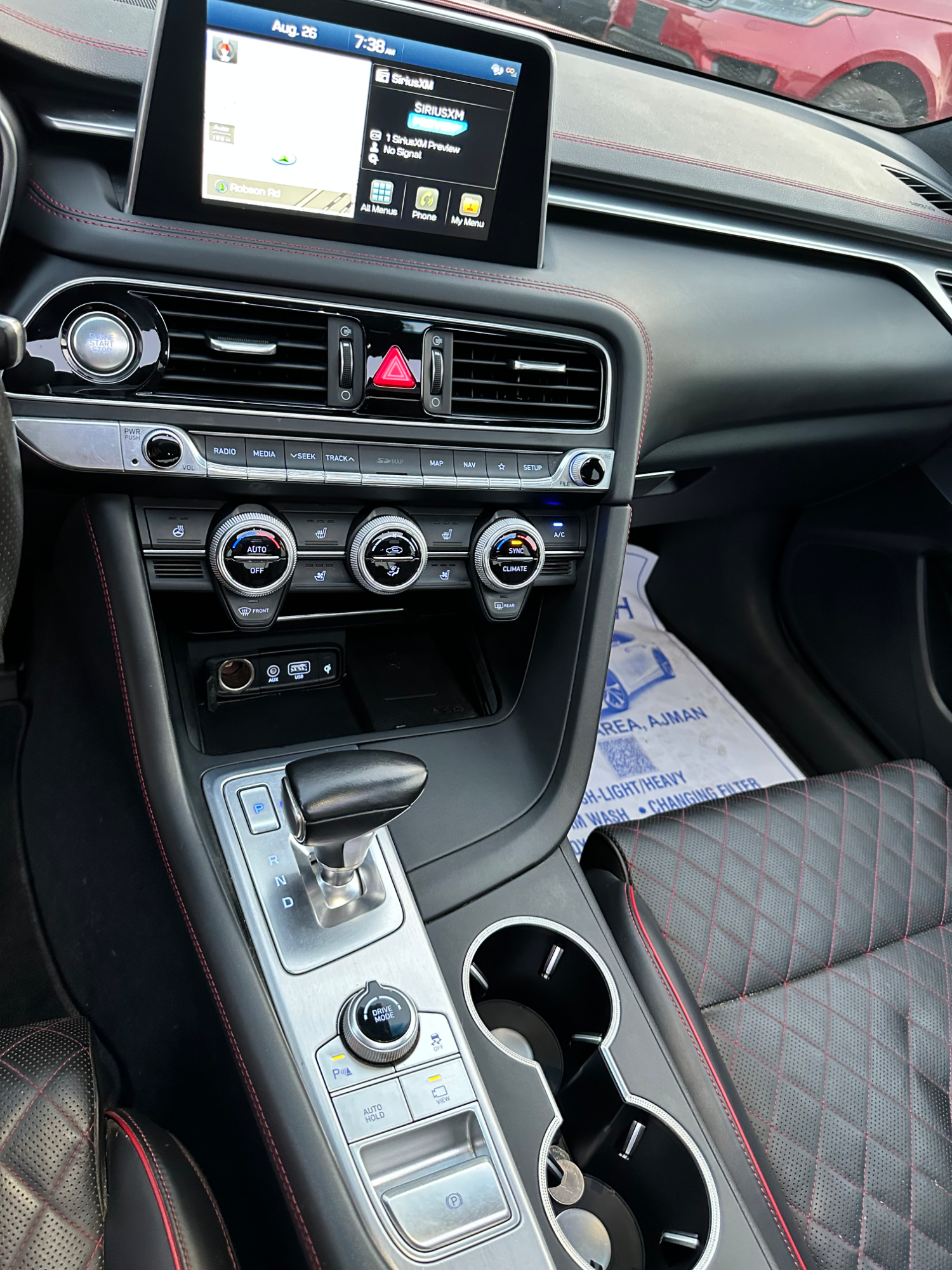 جينيسيس يلي يدور النظيف بوالين الوكالة g70 سته سلندر تيربو 3.3 خالية العلام كاملة المواصفات كلين تايتل - صورة 18