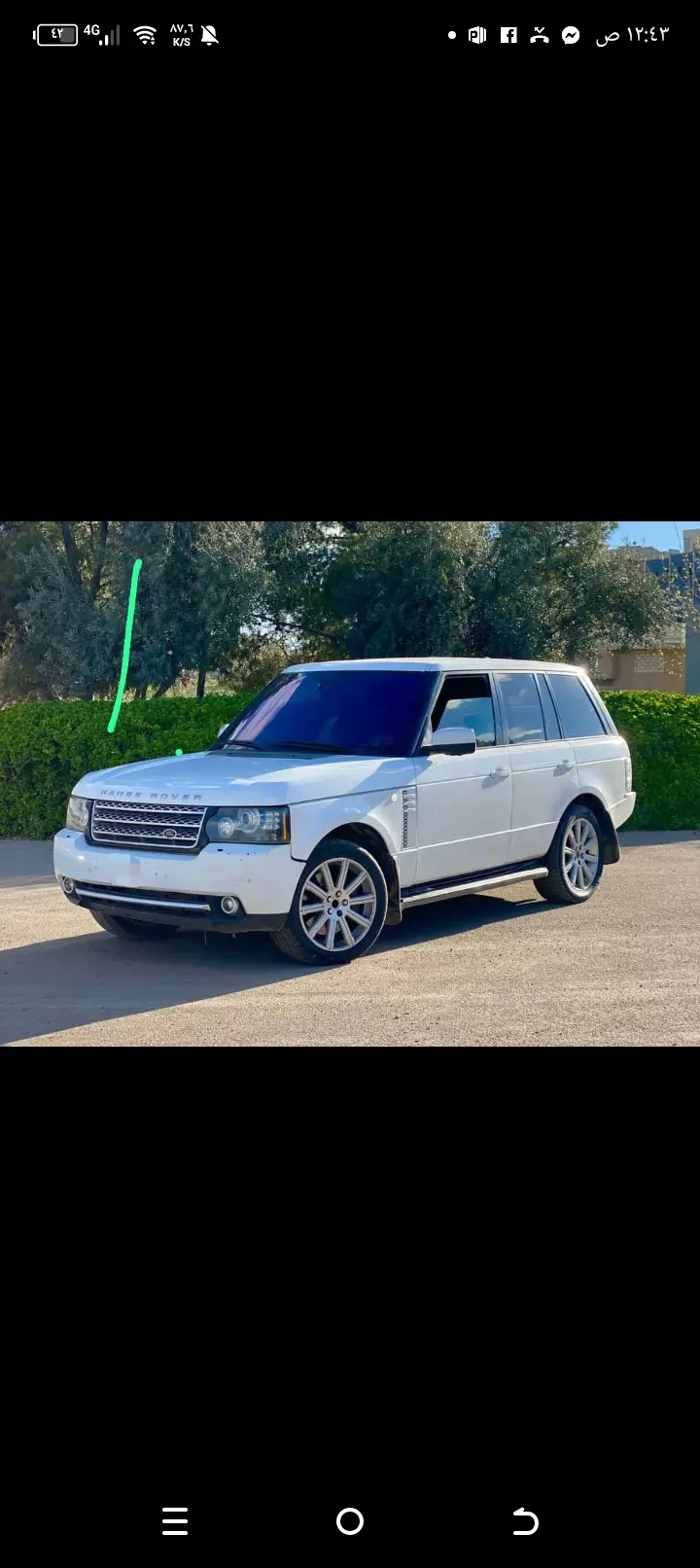 رنج روفر 2013 بحالة ممتازة وفخامة لا تضاهى