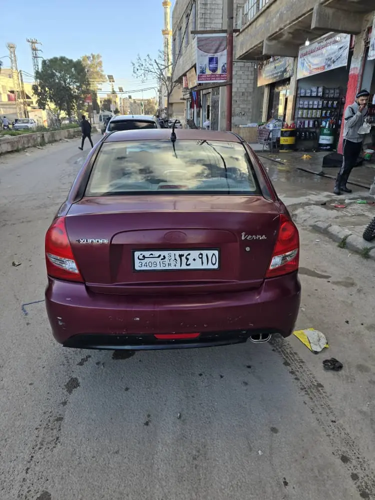 هيونداي فيرنا 2006 - سيارة اقتصادية واعتمادية - صورة 2
