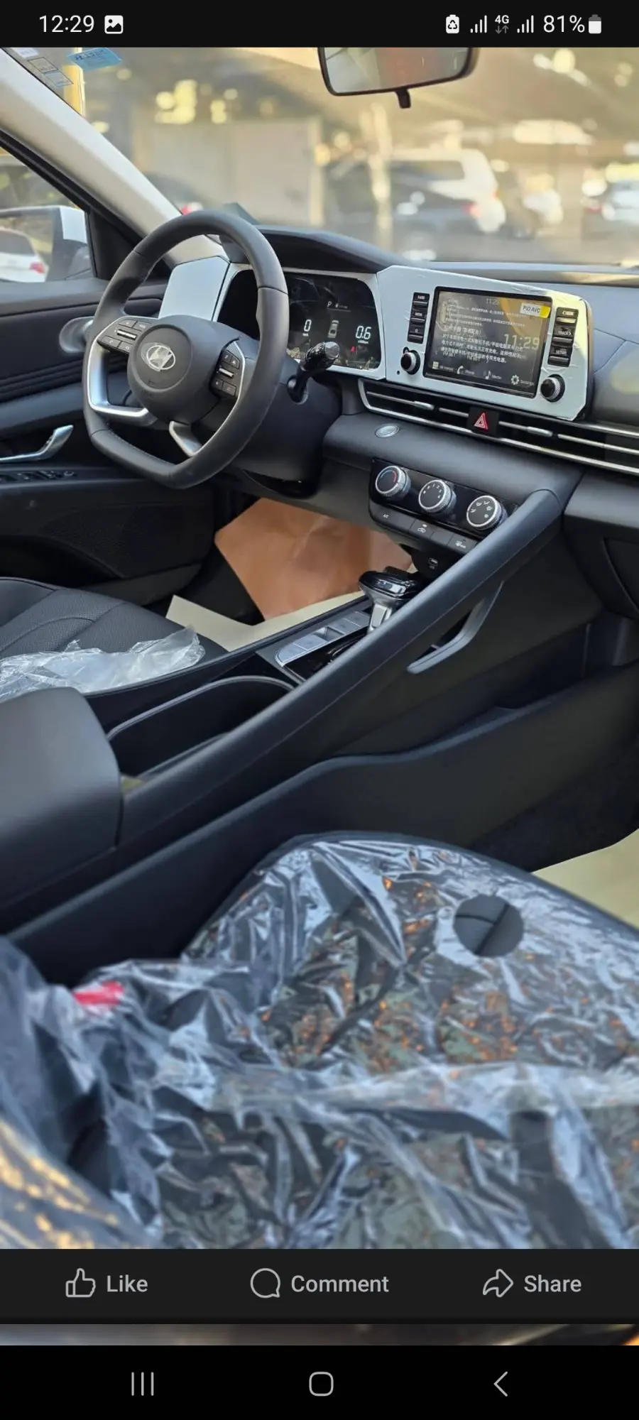 هيونداي إلنترا 2025 بحالة الوكالة٦٠٠٠كم - صورة 4