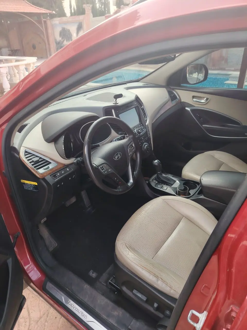 هيونداي سانتا في 2018 بحالة ممتازة وسقف بانورامي - صورة 11