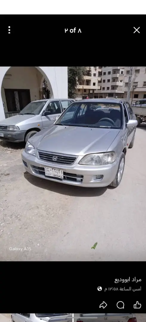 هوندا سيتي 2001 بحالة جيدة للبيع - صورة 4