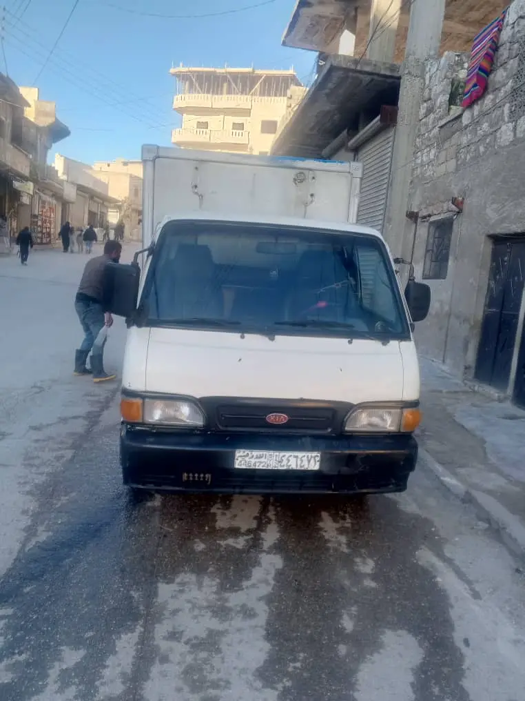 كيا K2700 موديل 1994 - شاحنة نقل عملية للعمل - صورة 2