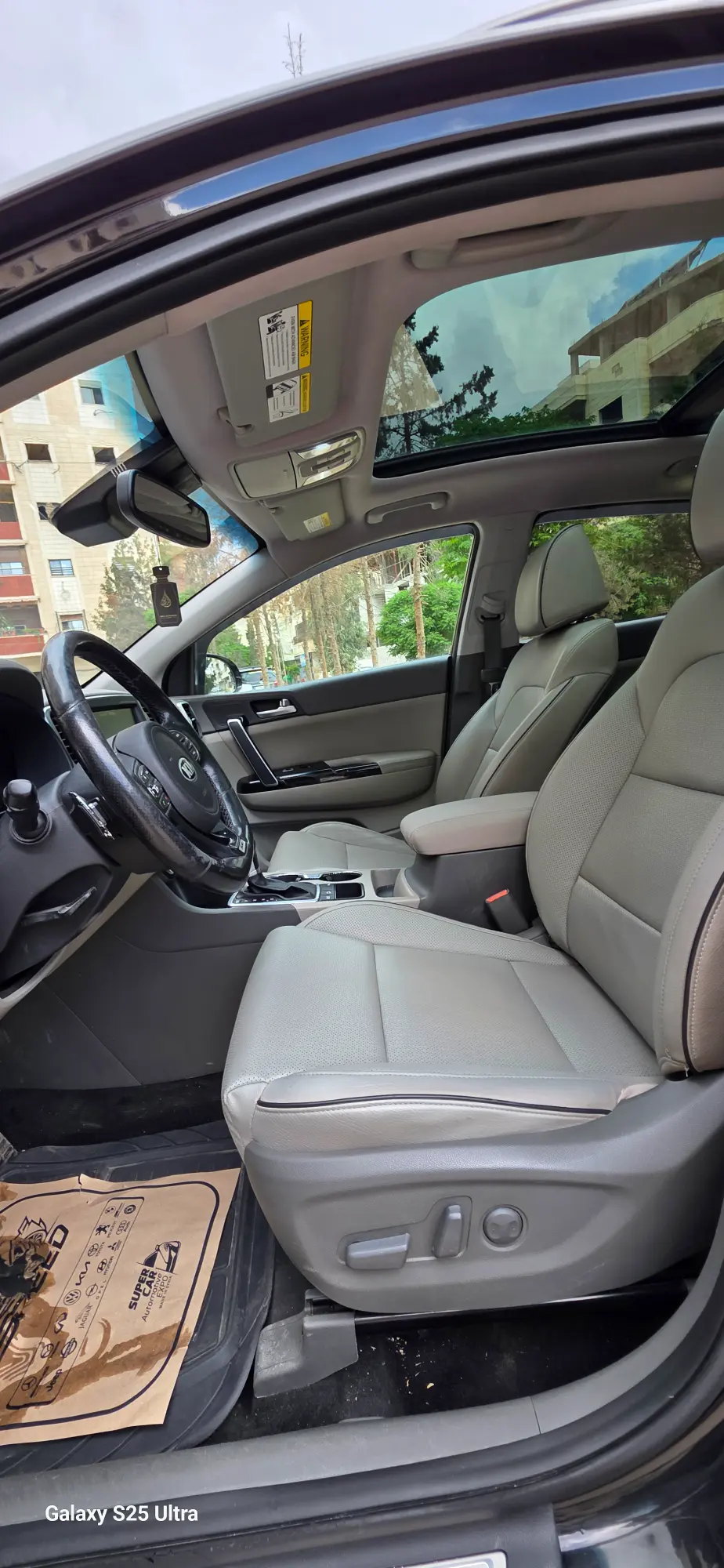 كيا سبورتاج 2017 بحالة ممتازة وفتحة سقف بانورامية - صورة 5