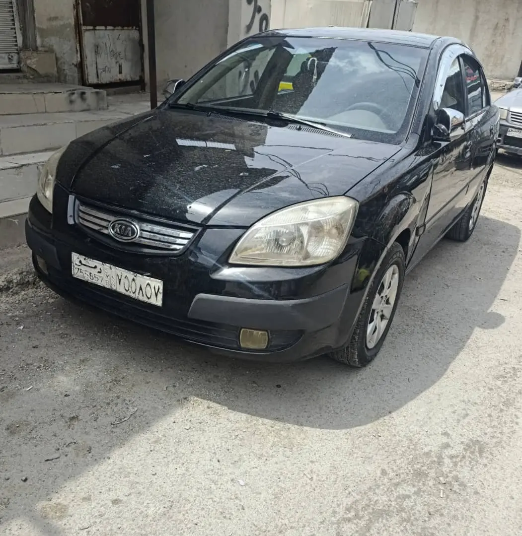 كيا ريو 2008 للبيع بحالة جيدة