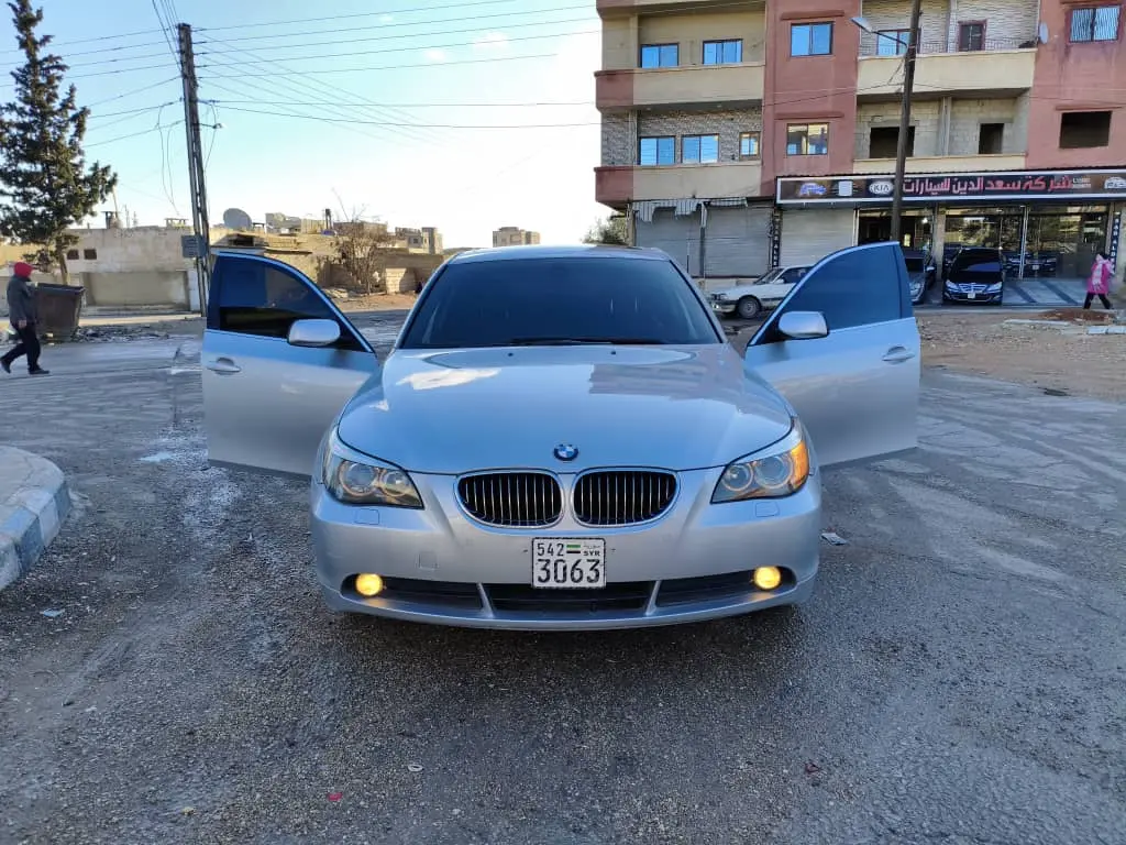 بي إم دبليو الفئة الخامسة 2007 بحالة جيدة