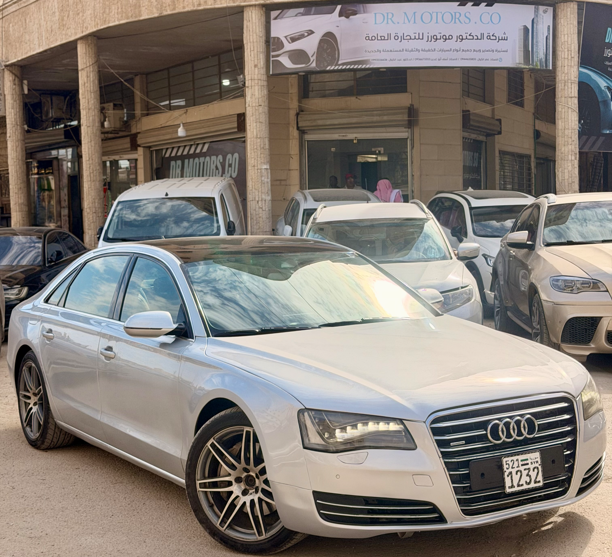 أودي A8L موديل 2013 بحالة ممتازة وفخامة كاملة - صورة 1