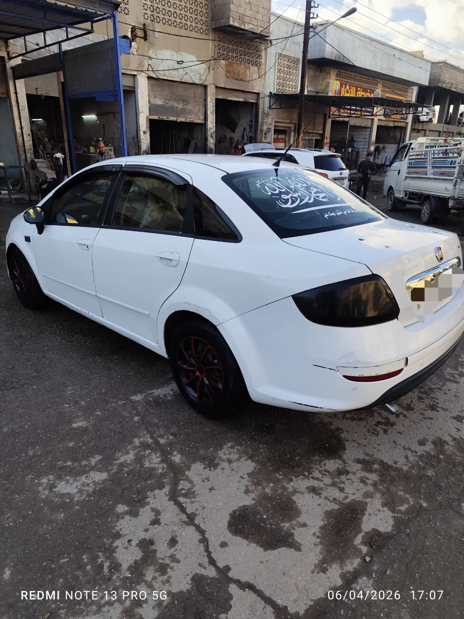 فيات لينا 2013 -تسجيل 2021 سيارة اقتصادية وعملية - صورة 4