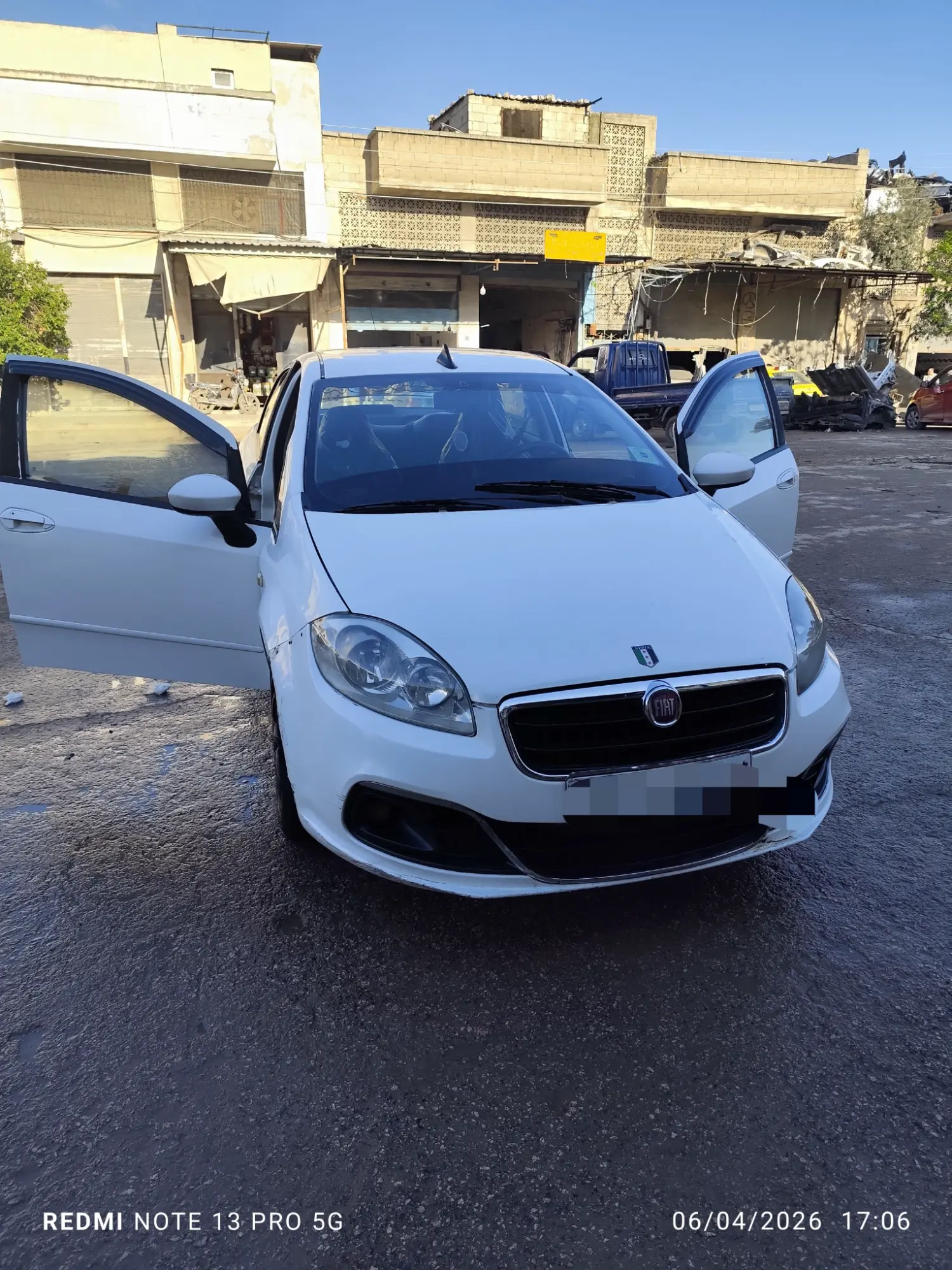 فيات لينا 2013 -تسجيل 2021 سيارة اقتصادية وعملية - صورة 5