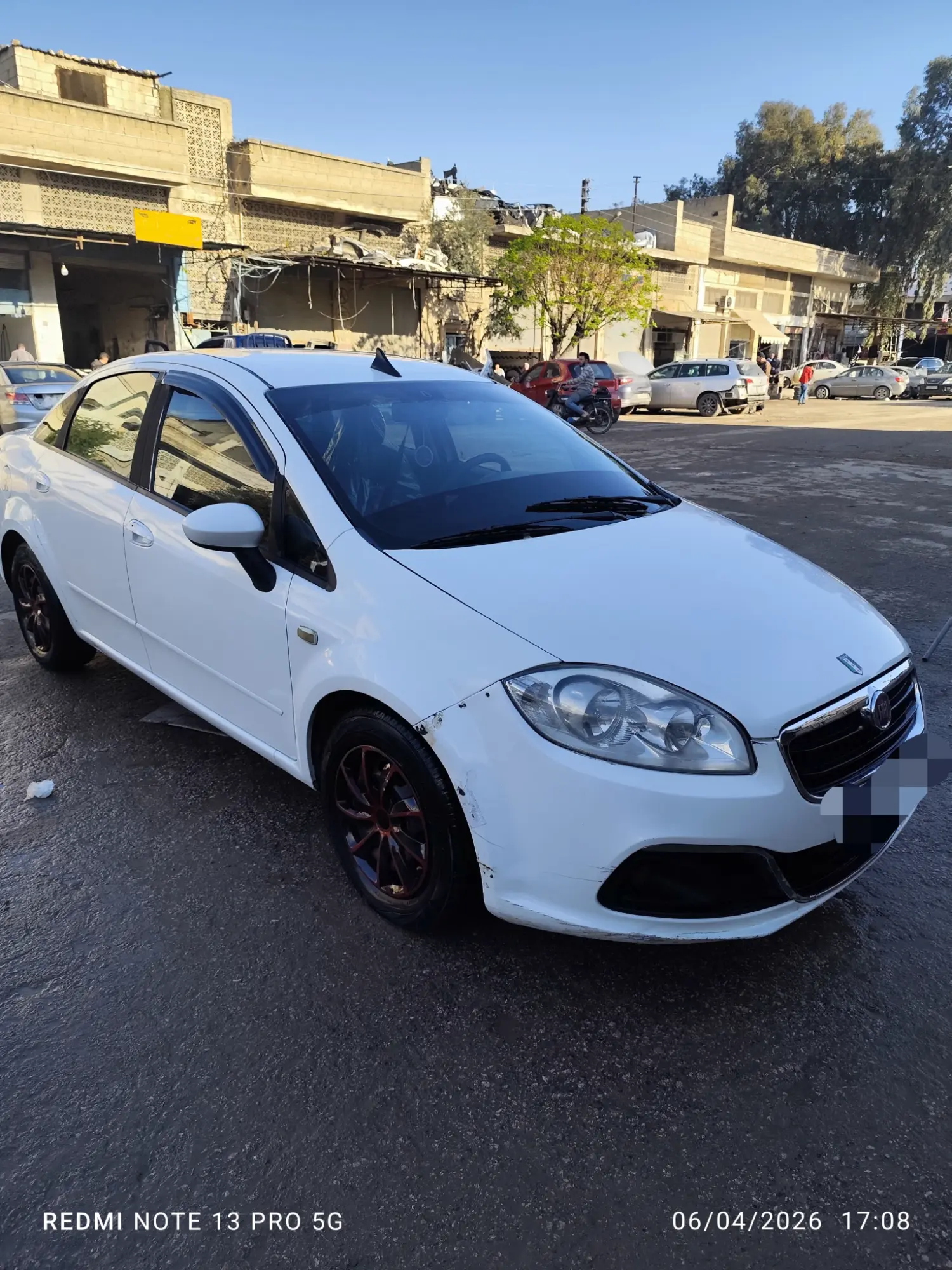 فيات لينا 2013 -تسجيل 2021 سيارة اقتصادية وعملية - صورة 8