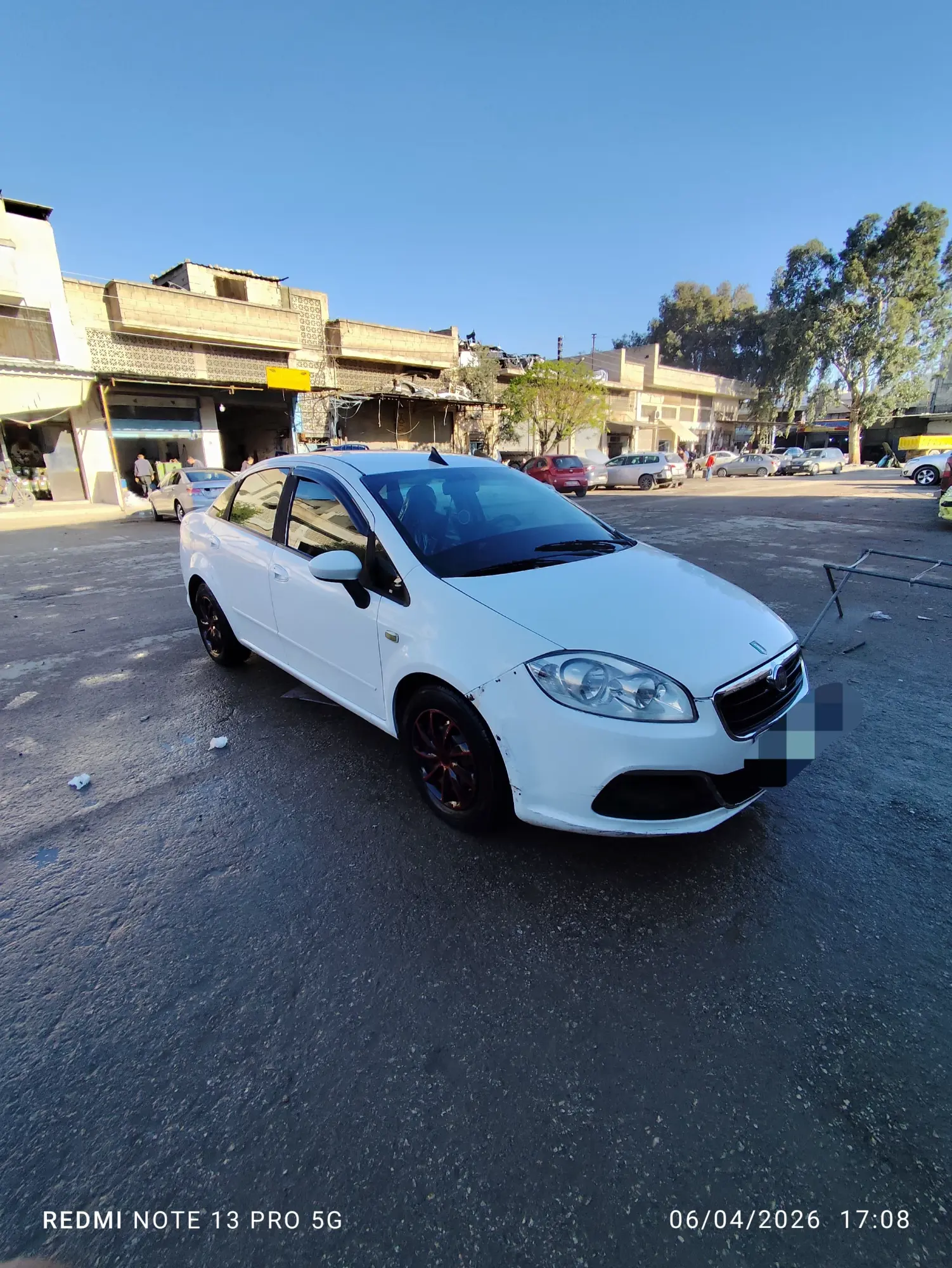 فيات لينا 2013 -تسجيل 2021 سيارة اقتصادية وعملية - صورة 13