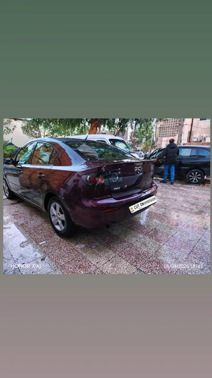 مازدا 3 موديل 2007 بحالة جيدة - صورة 6