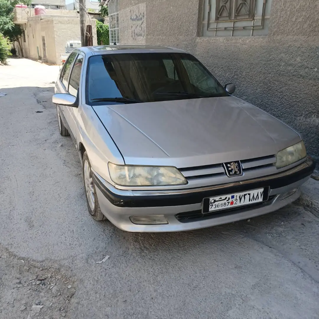 بيجو 605 موديل 1995 كلاسيكية بحالة جيدة