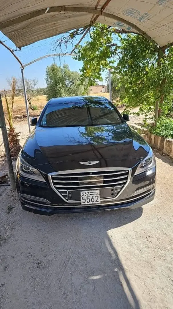 جينيسيس G80 موديل 2016 بحالة ممتازة وفخامة لا تضاهى - صورة 1