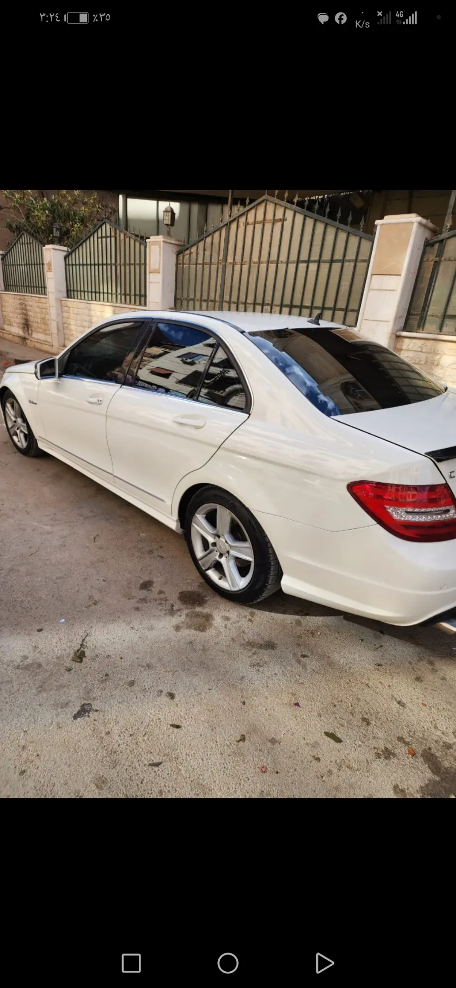 مرسيدس بينز c300 عليها كيت 63 - صورة 4