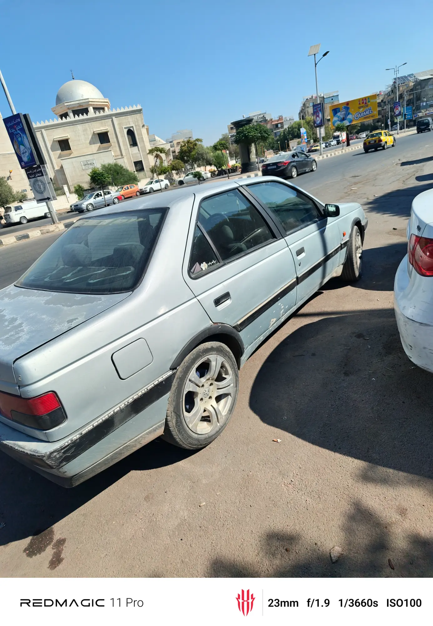 بيجو 405 موديل 2007 بحالة جيدة جنوط ومجموعة صوت بايونير كاملة مع امبليه - صورة 1