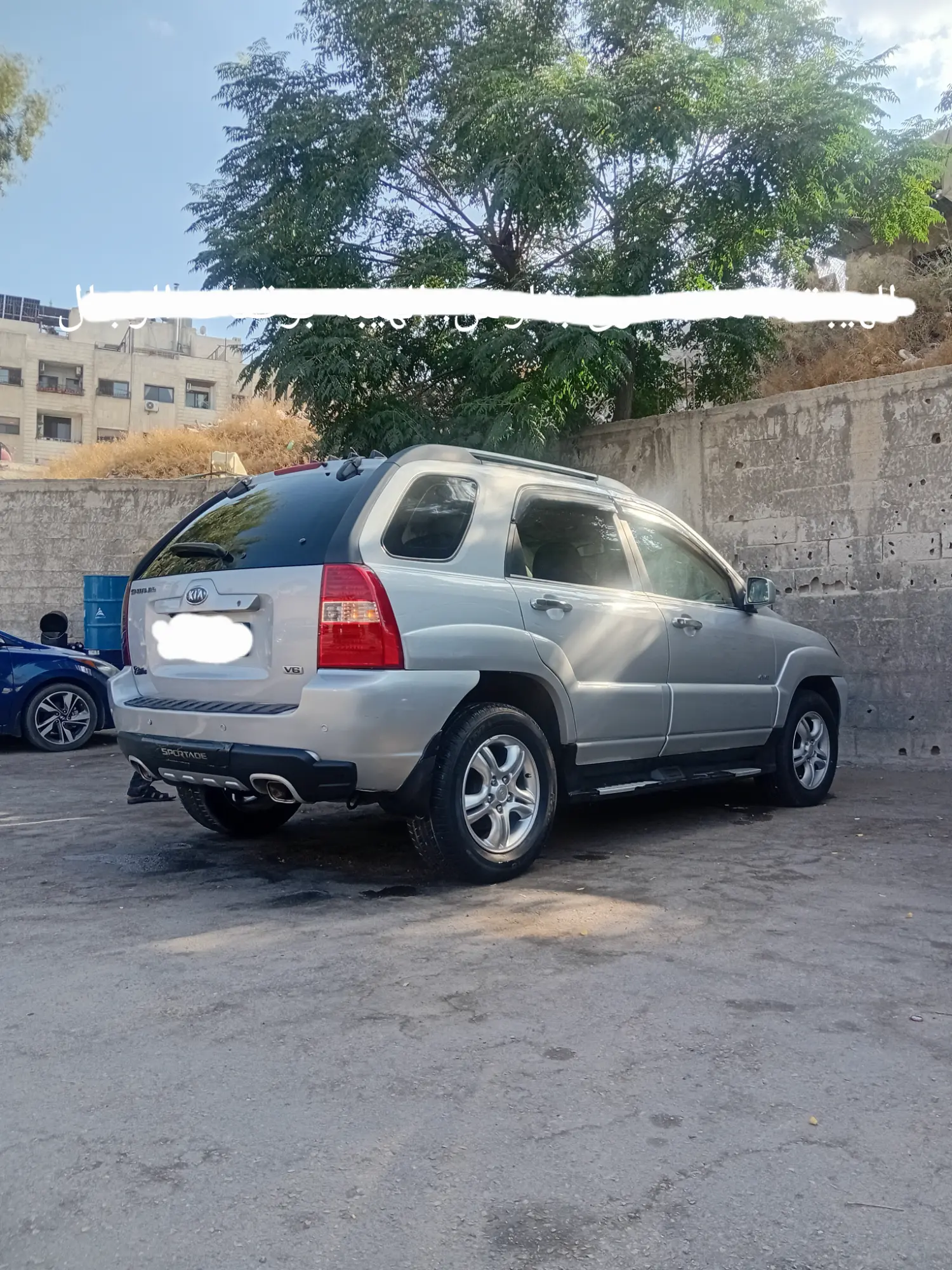 كيا سبورتاج 2007 بحالة جيدة