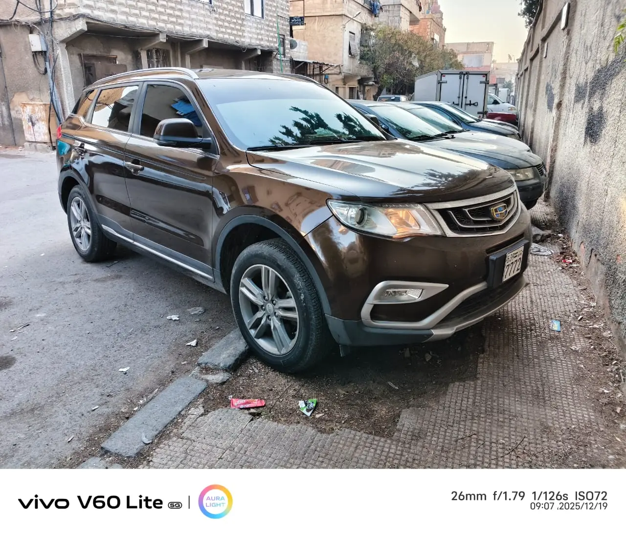 جيلي إمجراند X7 موديل 2017 بحالة ممتازة - صورة 1