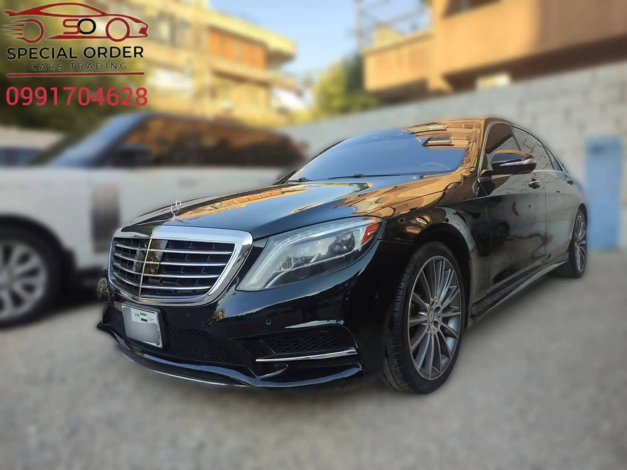 مرسيدس-بنز S500 موديل 2015 بحالة ممتازة - صورة 1