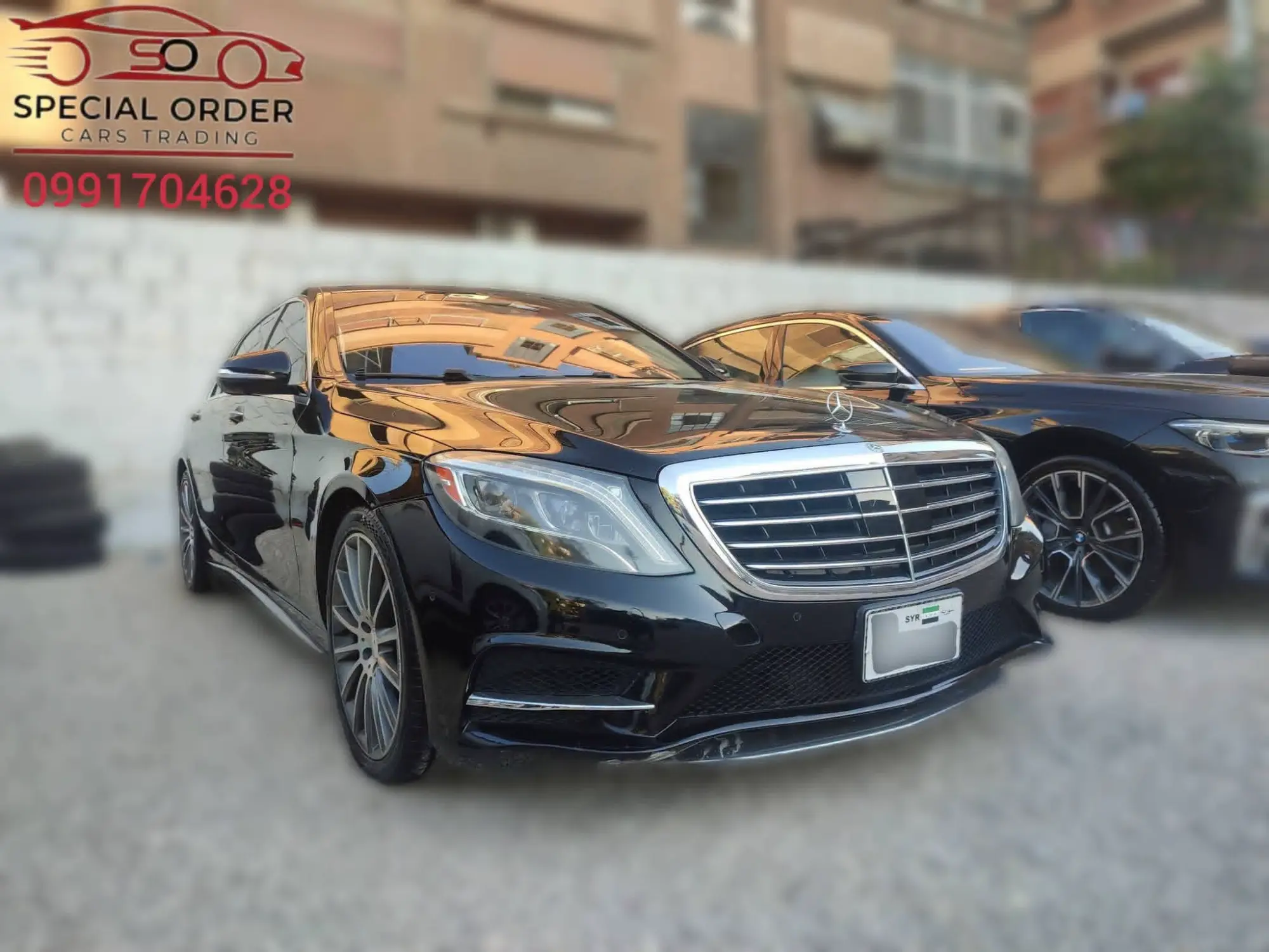 مرسيدس-بنز S500 موديل 2015 بحالة ممتازة - صورة 2
